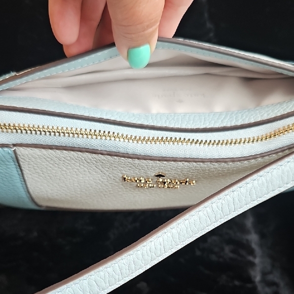 Kate Spade NWT Lena Medium Shoulder Bag Multi Blue - Picture 7 of 11